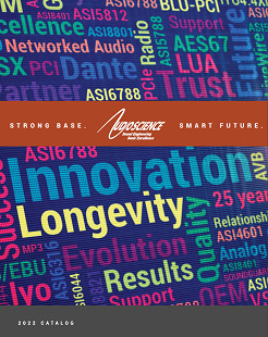 AudioScience 2022 audio products catalog